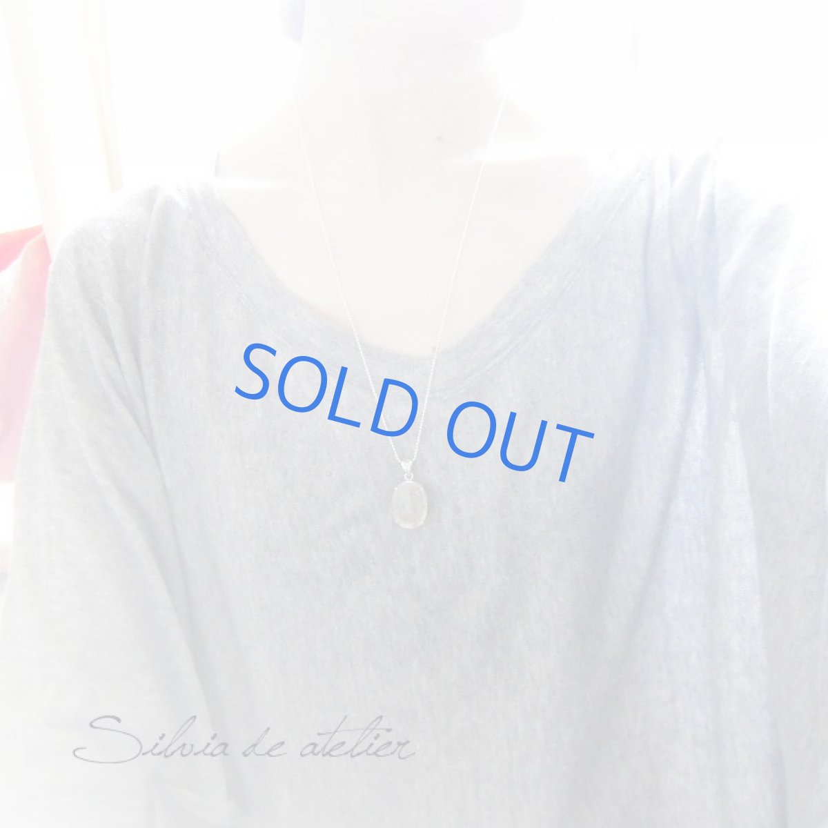 画像4: 【mimosa】AAAデンドリティッククォーツ　シルバーネックレス (4)