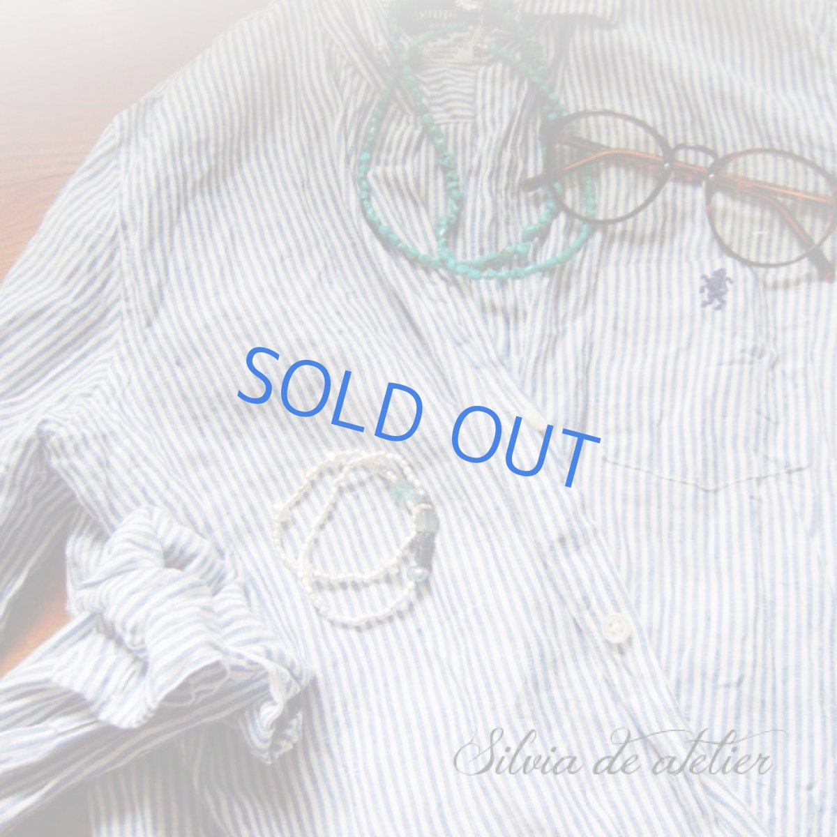 画像5: ターコイズ＆カイヤナイト　マットシルバービーズ　2連ブレスレット (5)