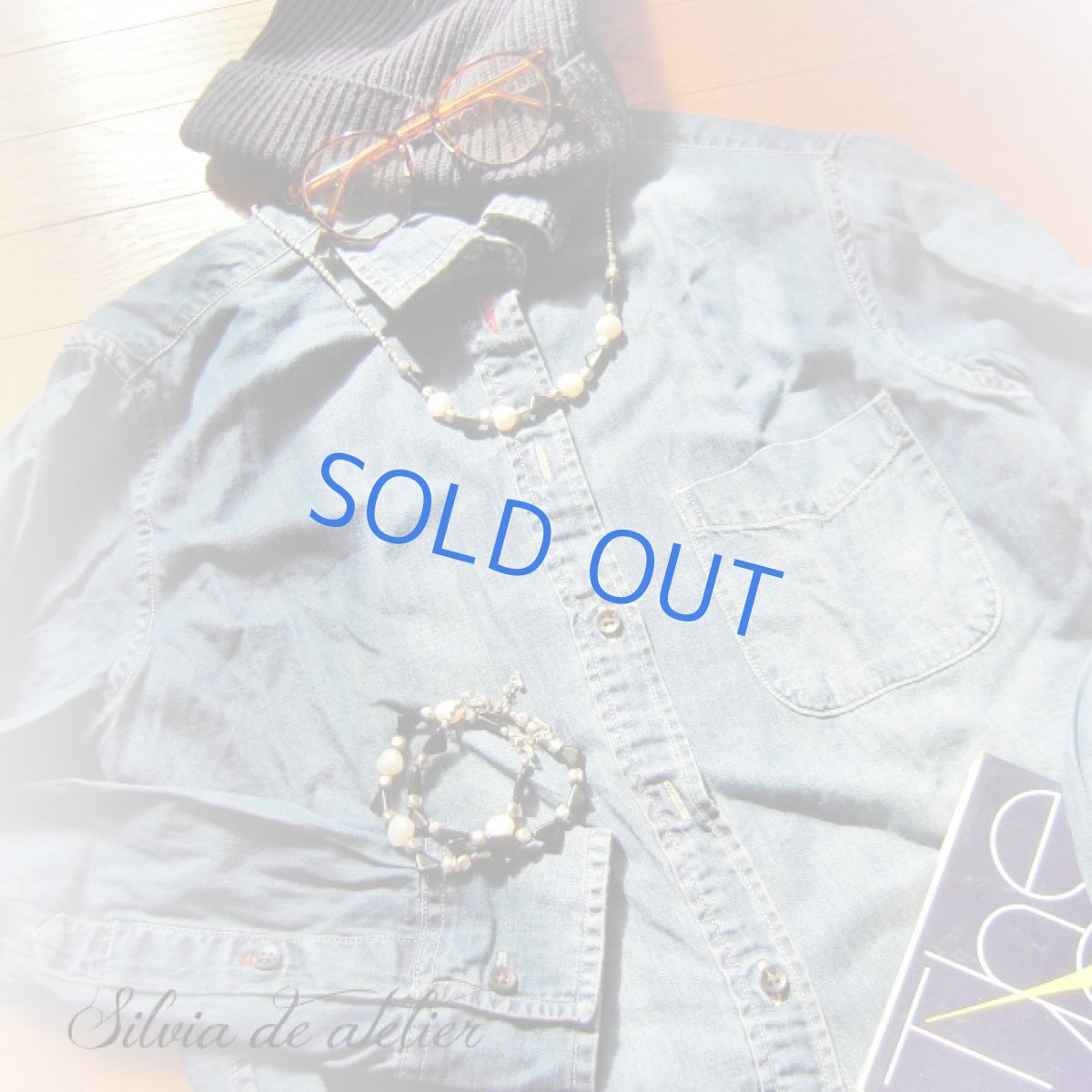 画像3: 【Aタイプ】　トライアングル　＆淡水パール大粒バロック　アンティークシルバー　ブレスレット (3)