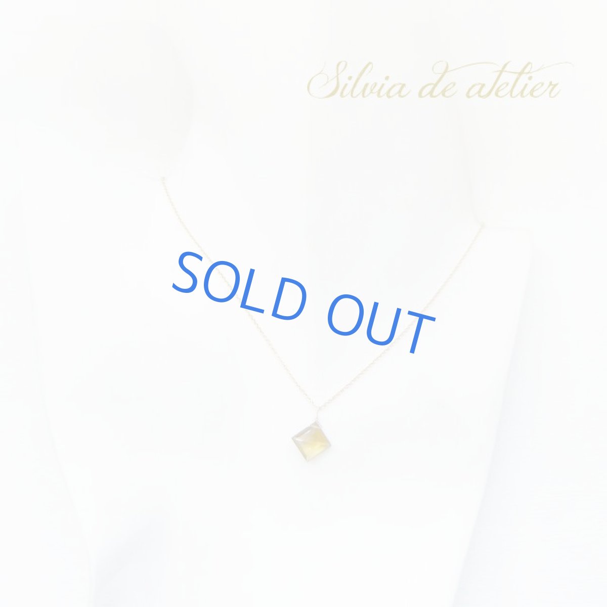 画像4: AAA　大粒　シトリン　ダイヤカット　14kgfネックレス (4)