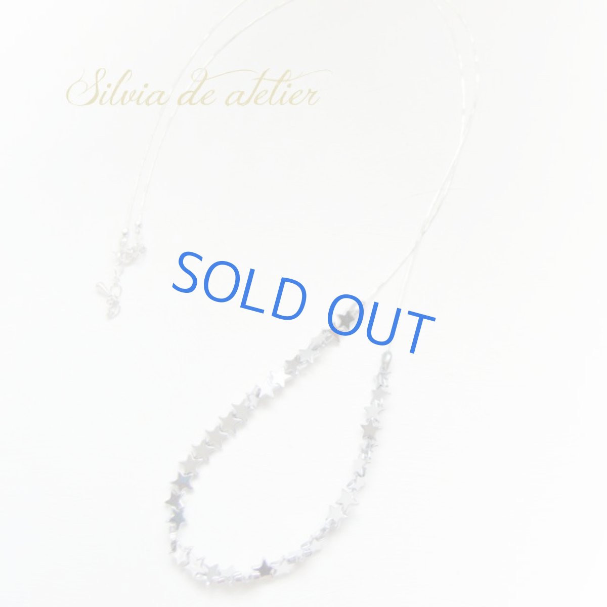 画像3: カレンシルバー950　へマタイトスター　ロングネックレス（約91ｃｍ+アジャスター） (3)