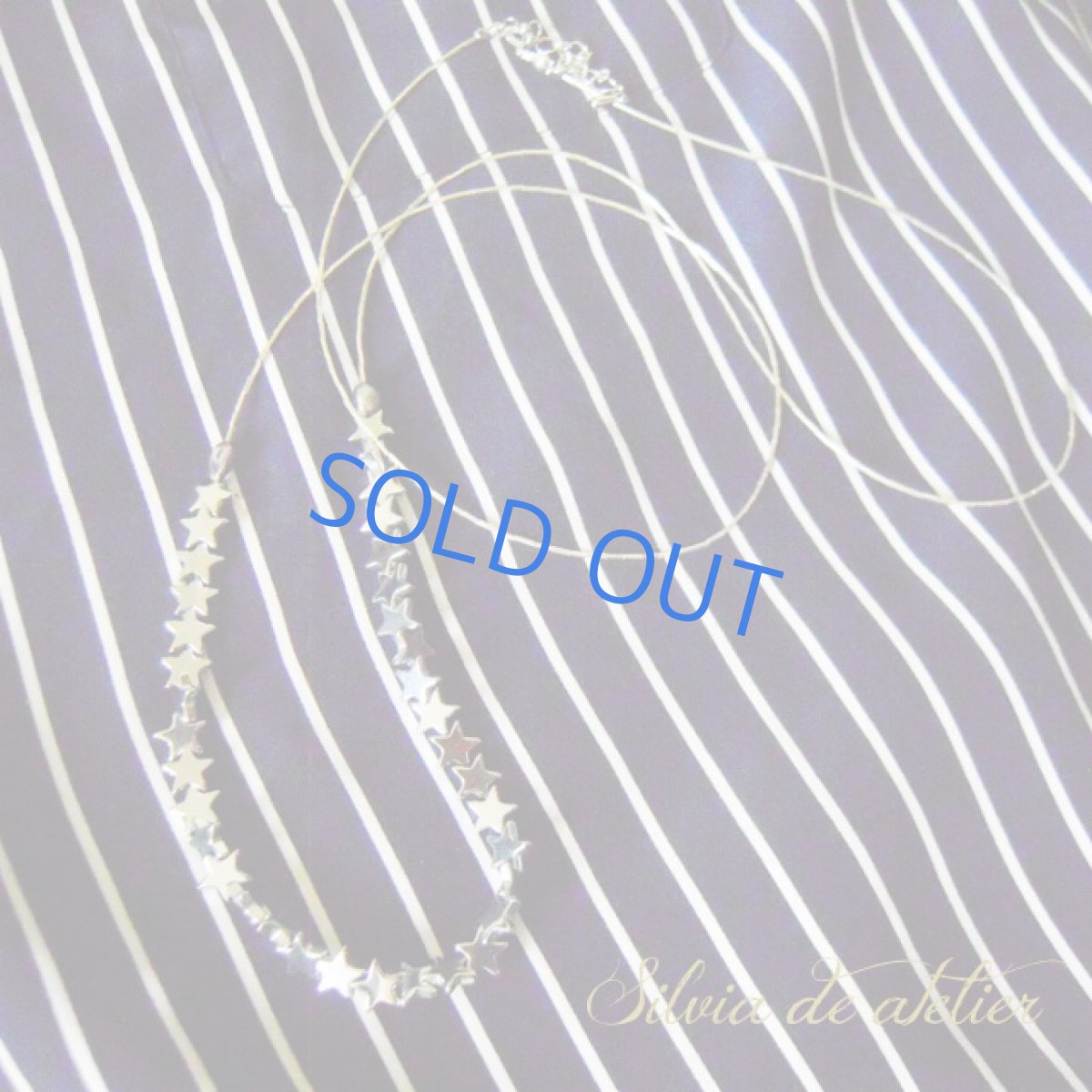 画像2: カレンシルバー950　へマタイトスター　ロングネックレス（約91ｃｍ+アジャスター） (2)