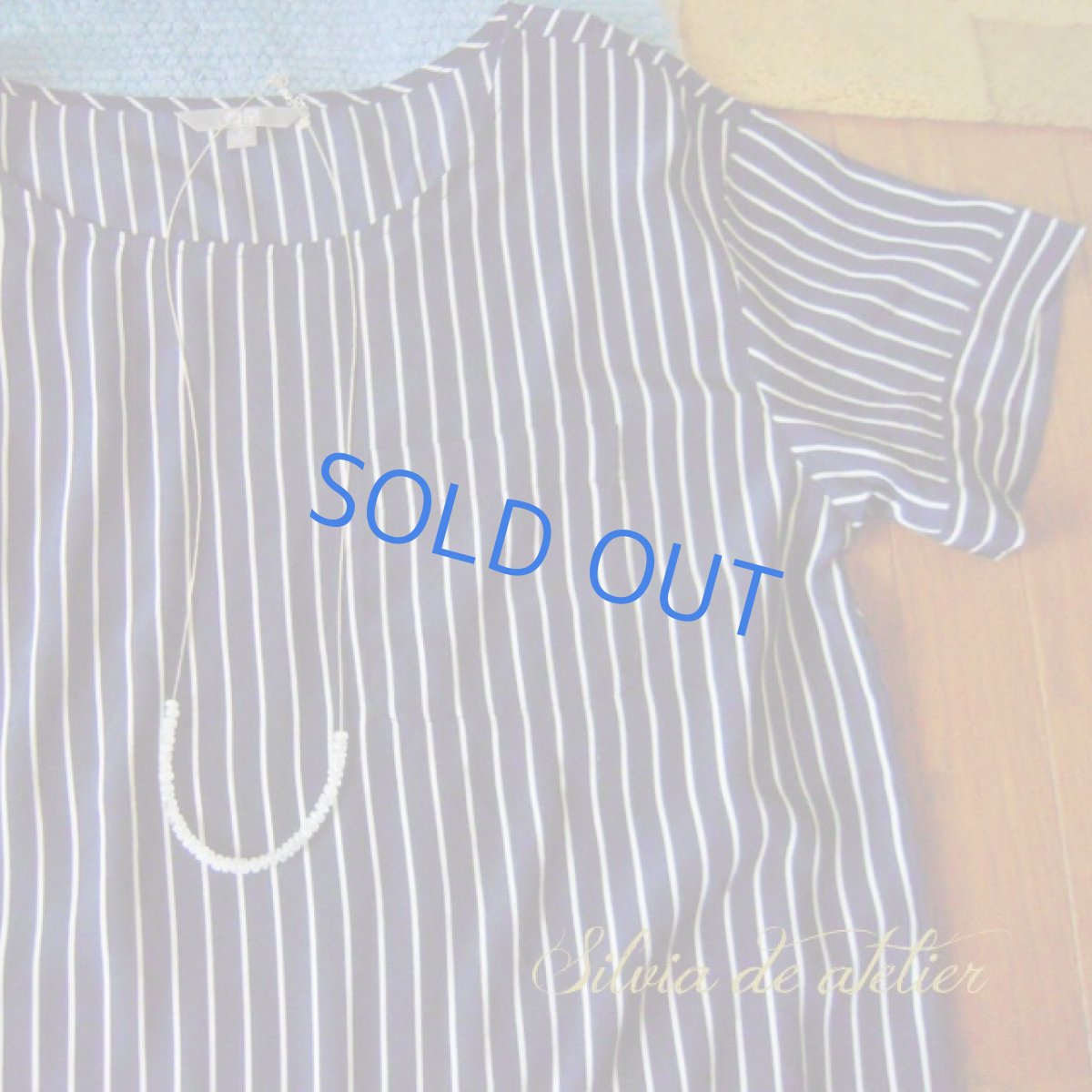 画像3: カレンシルバー950　ホワイトムーンストーン　ロンデル　ミディアムネックレス（約76ｃｍ+アジャスター） (3)