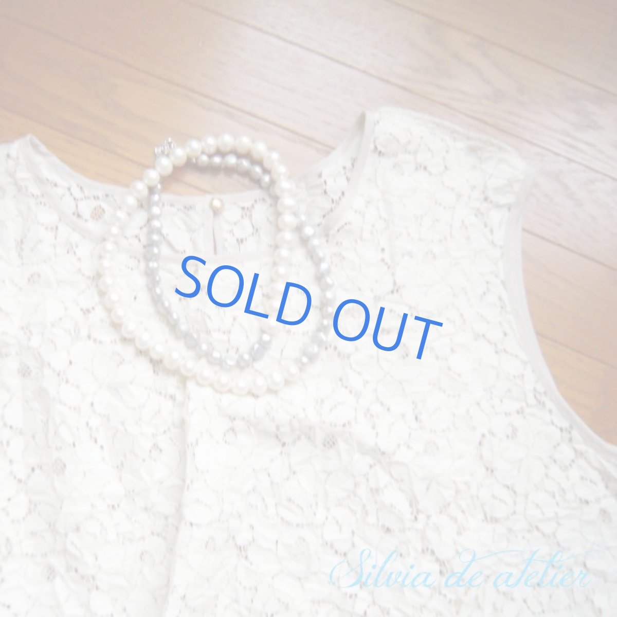 画像5: シルバーグレー淡水パール＆ホワイト淡水パールバロック　バイカラー　ロングネックレス (5)