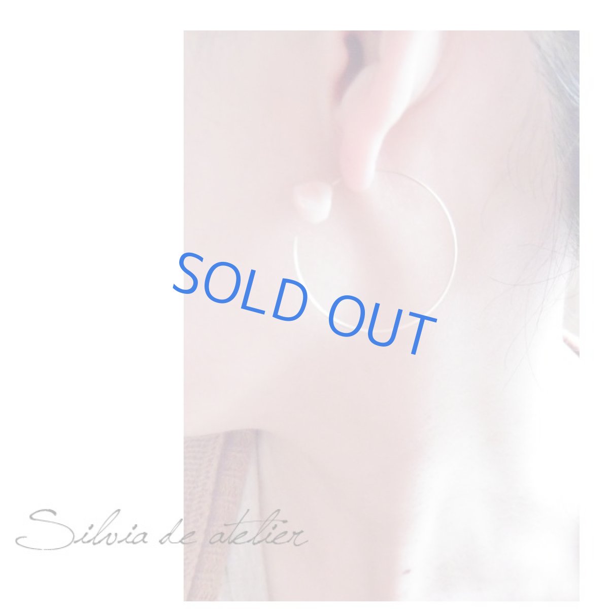 画像2: 天然　ピンクコーラル　ワイヤー　フープ　14kgfピアス (2)