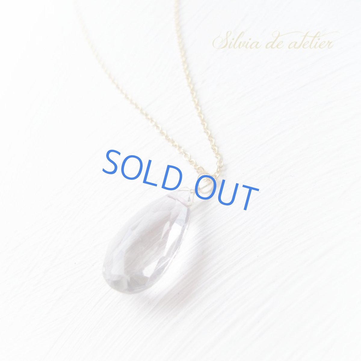 画像2: 宝石質フローライト　モーブパープル　LLサイズ　14kgf　チェーンネックレス (2)