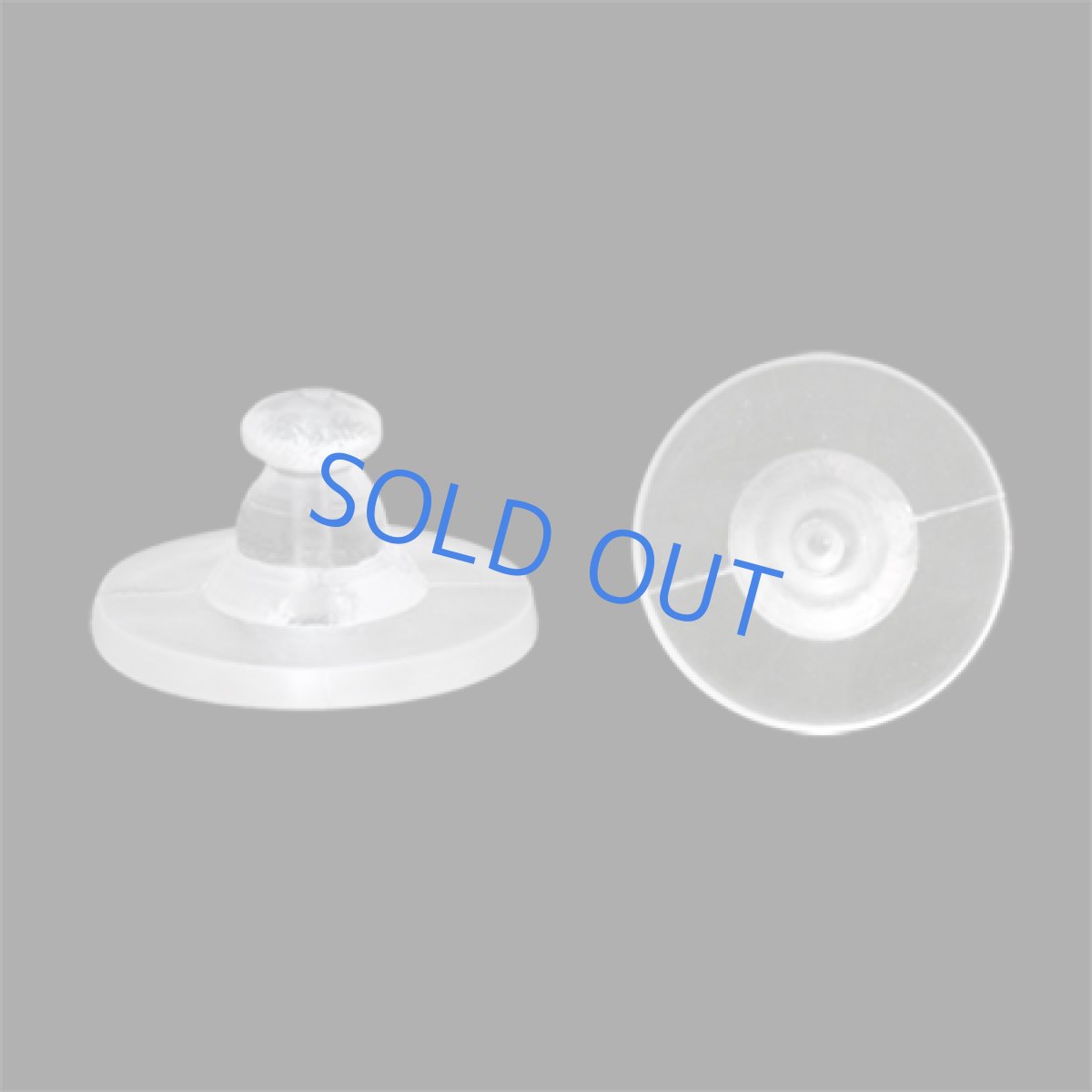 画像4: オヤコ　シルバーグレー＆ブラック　コットンパール　　14kgfスタッドピアス (4)