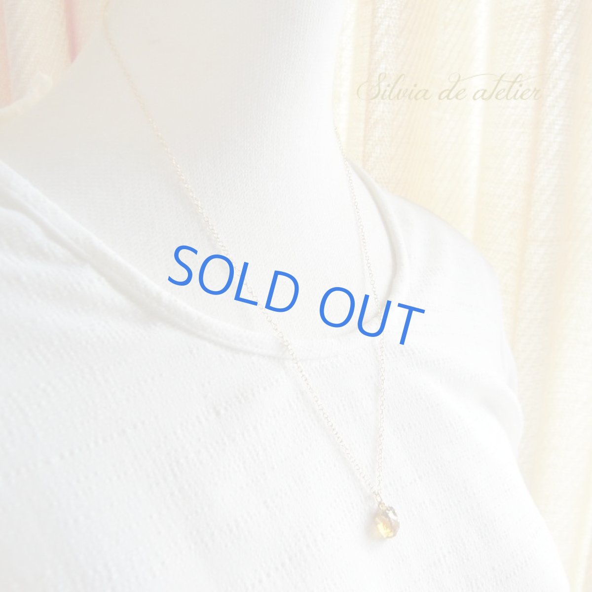 画像4: ◇CandyRock◇シトリンタンブルクォーツ　ペンダント　14kgf50センチネックレス (4)