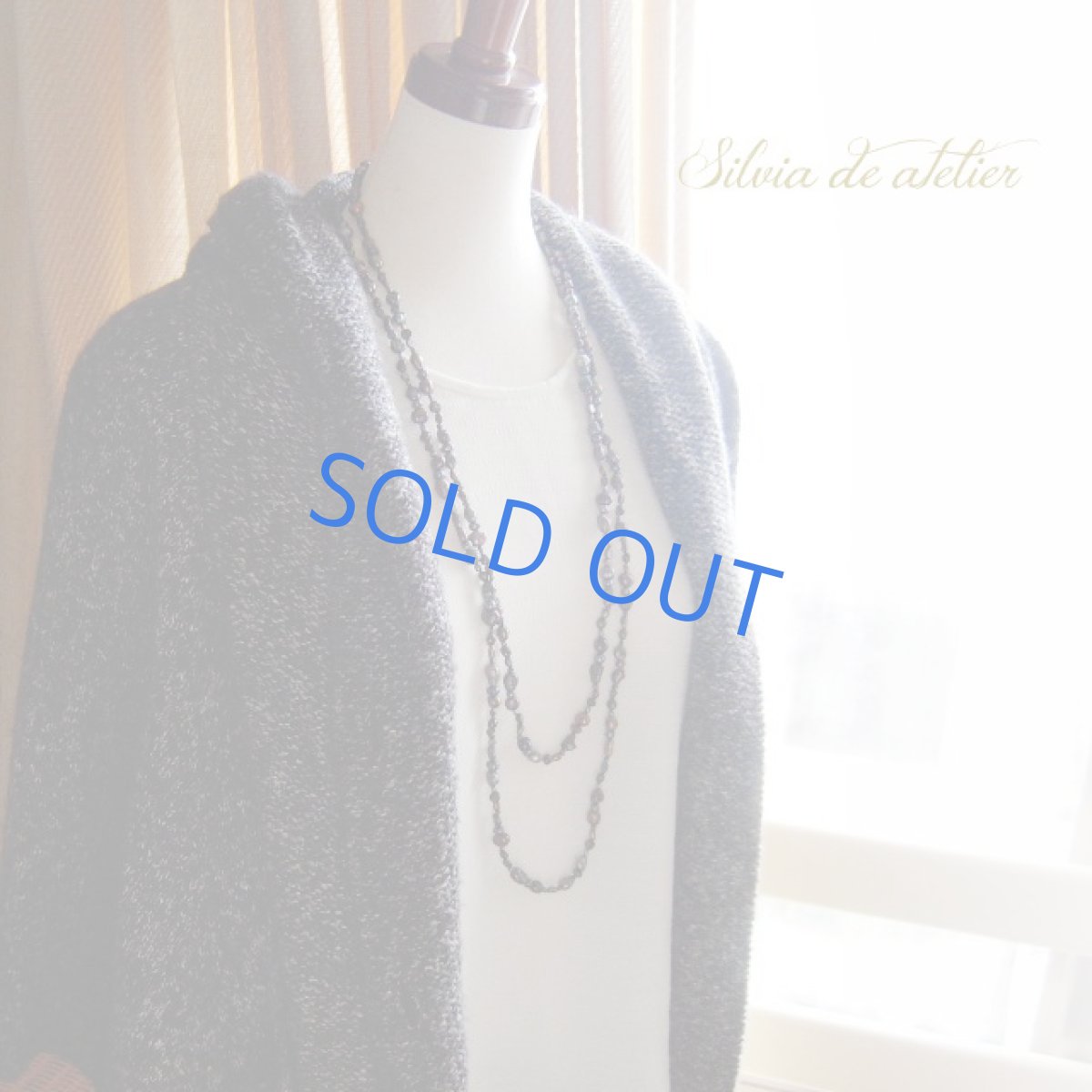 画像3: ＜1点もの・レッドブラック＞スーパーロング　淡水パールバロック　約180cmネックレス (3)