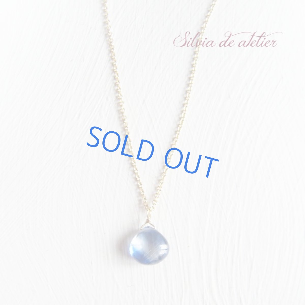 画像4: AAA+　スリランカ産カイヤナイト　スムースマロン　一粒　14kgfネックレス (4)