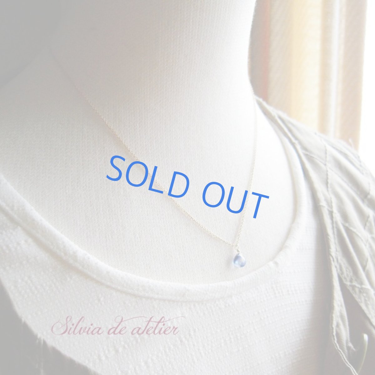 画像4: ＜訳あり・残り2・Sサイズ粒＞最高品質　スリランカ産カイヤナイト　スムースマロン　一粒　14kgfネックレス (4)