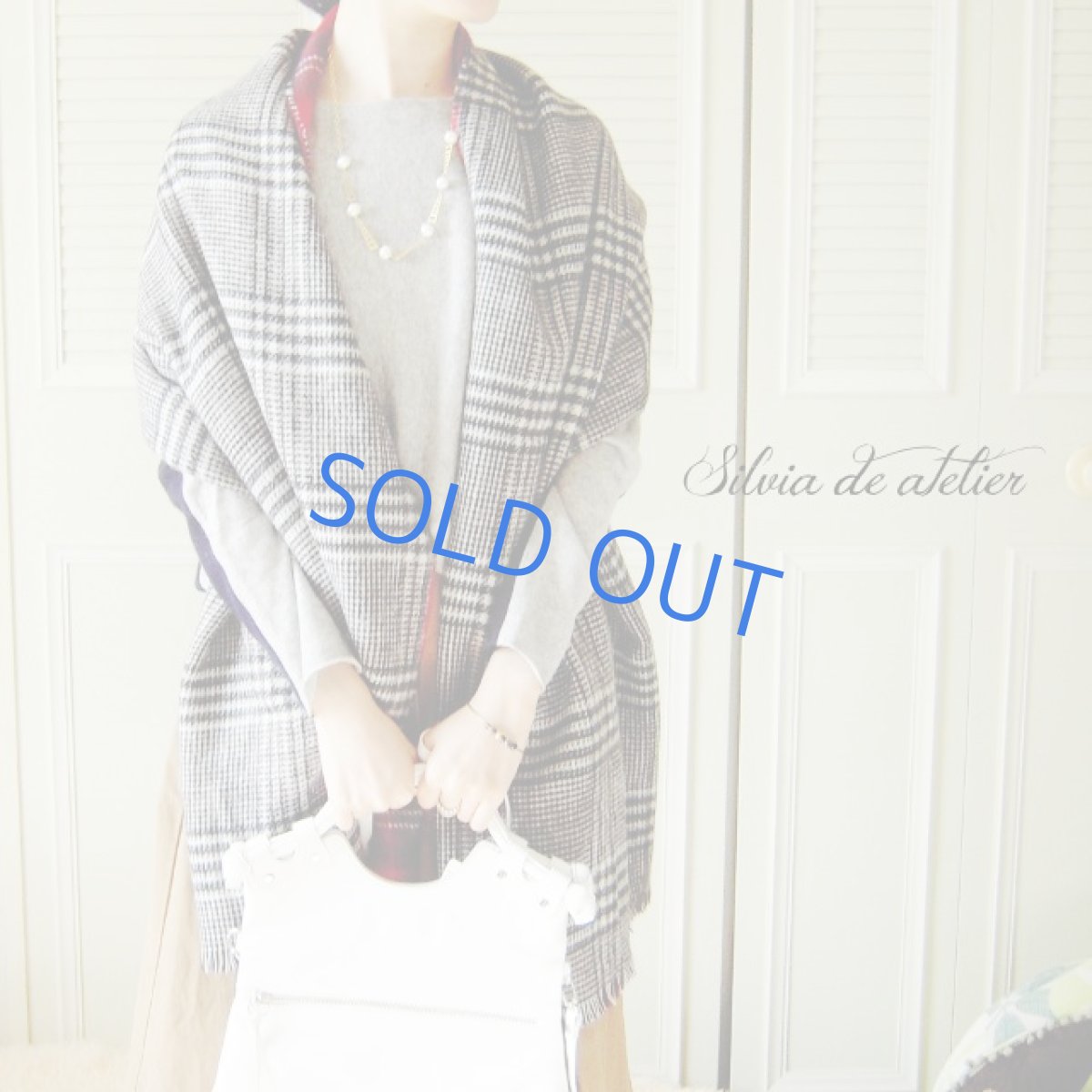 画像3: 大粒淡水パール＆個性派真鍮パーツ　デザインミディアム　ゴールド　ネックレス (3)