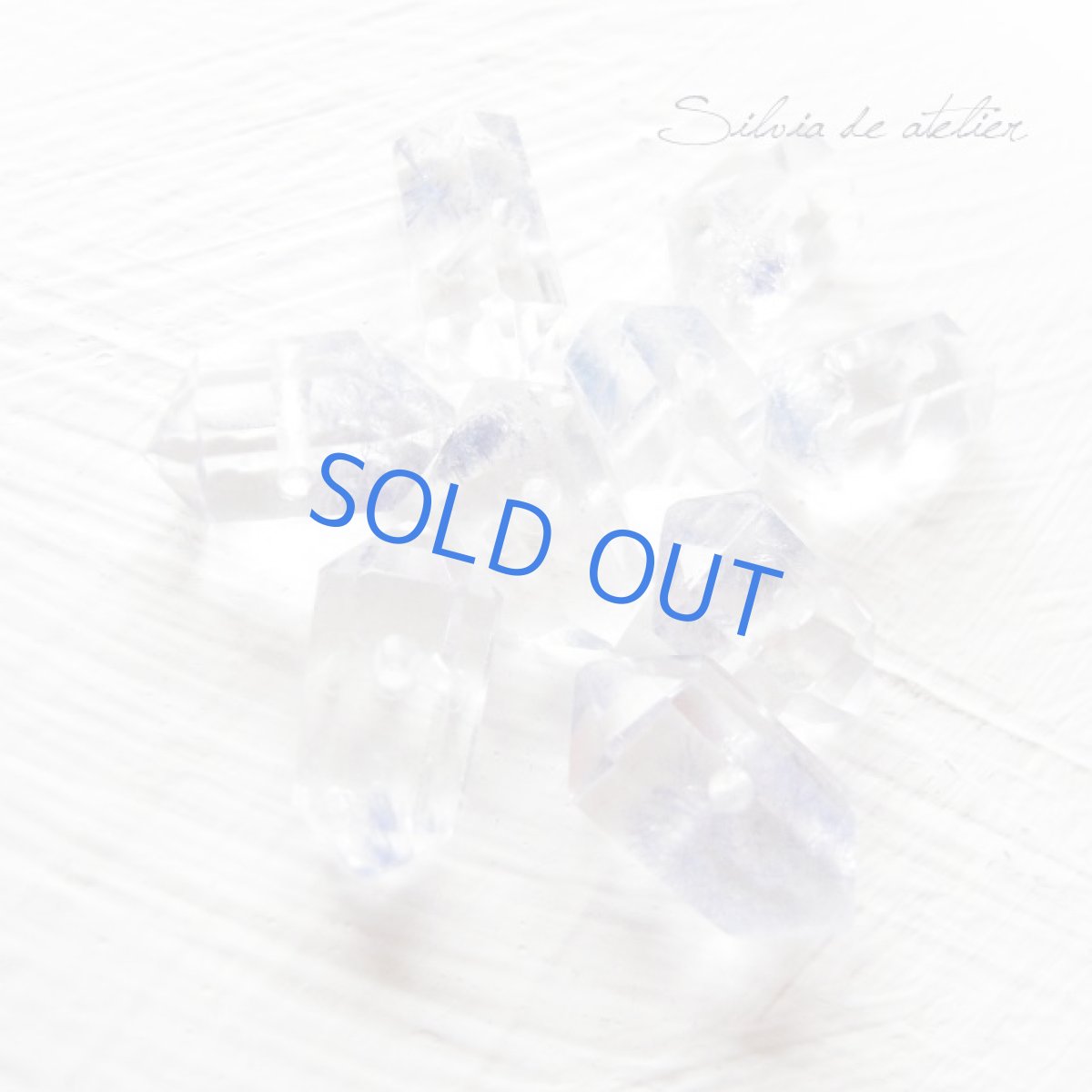 画像2: ブラジル産　デュモルチェライト　イン　クォーツ　14kgfネックレス (2)