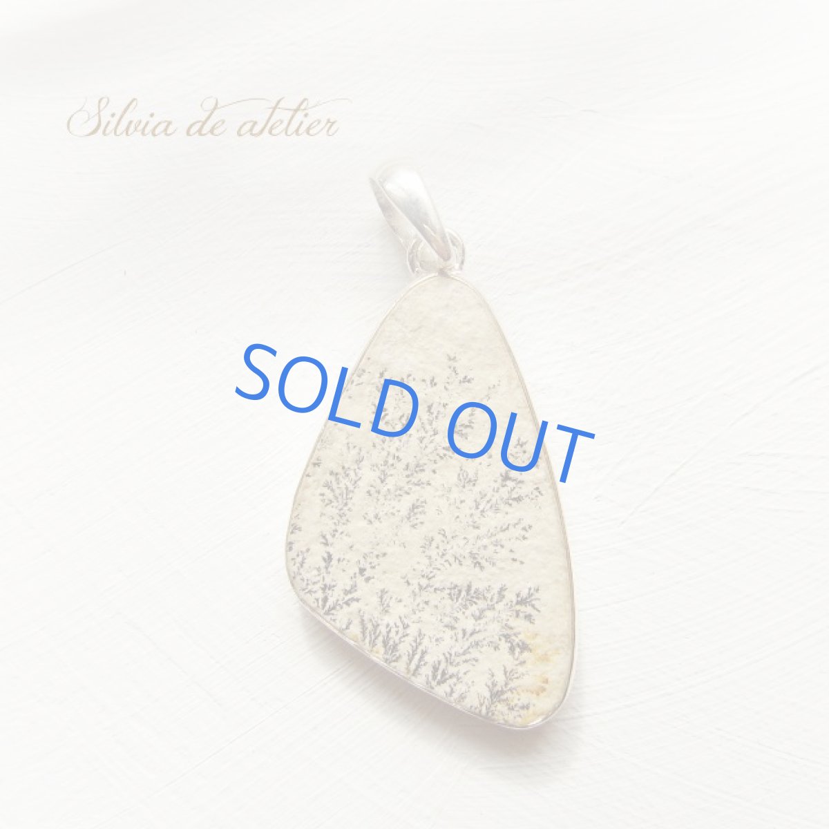 画像3: 【monotone】1点もの　デンドリティック　ジャスパー　革コードネックレス (3)