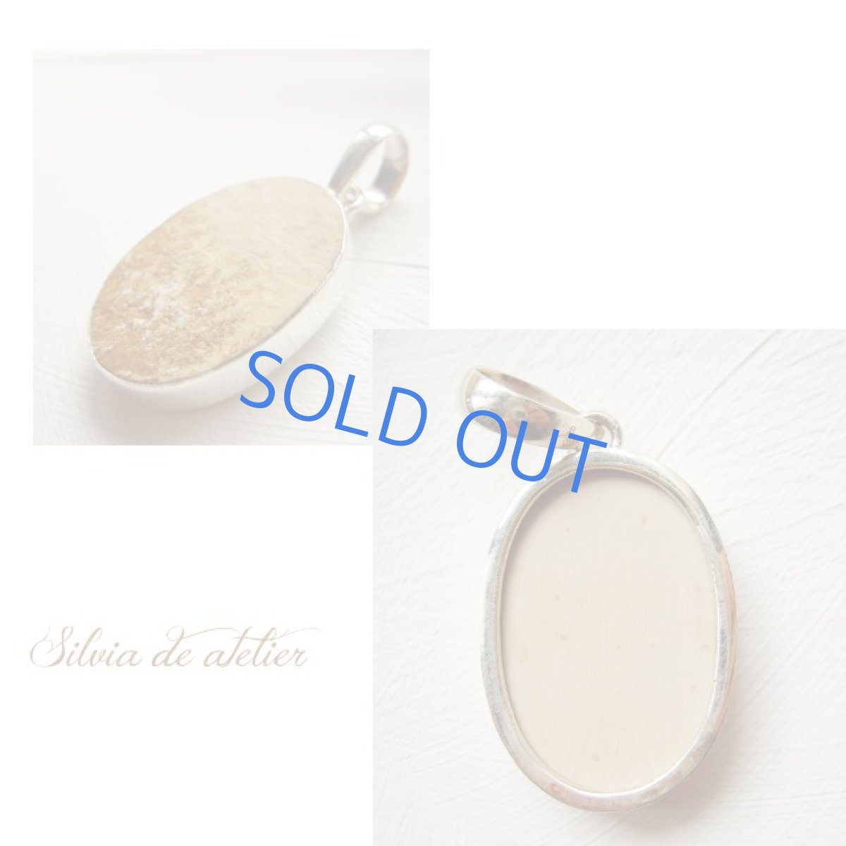 画像3: 【mimosa・B】1点もの デンドリティック ジャスパー 革コードネックレス (3)