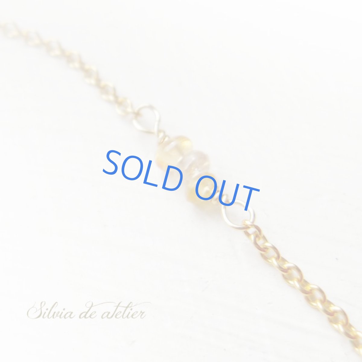 画像3: 【残り１・HAPPY　BIRDシリーズ】　フレームストーンスモーキークォーツ　Y字　ロング14kgfネックレス (3)