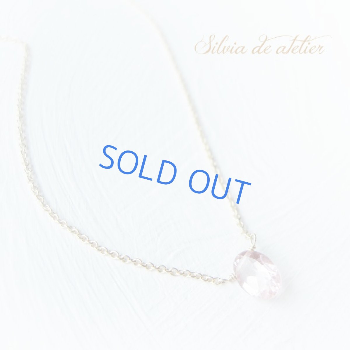 画像3: 桜カラー　ピンクトパーズ　オーバルジェムカット　14kgfネックレス (3)