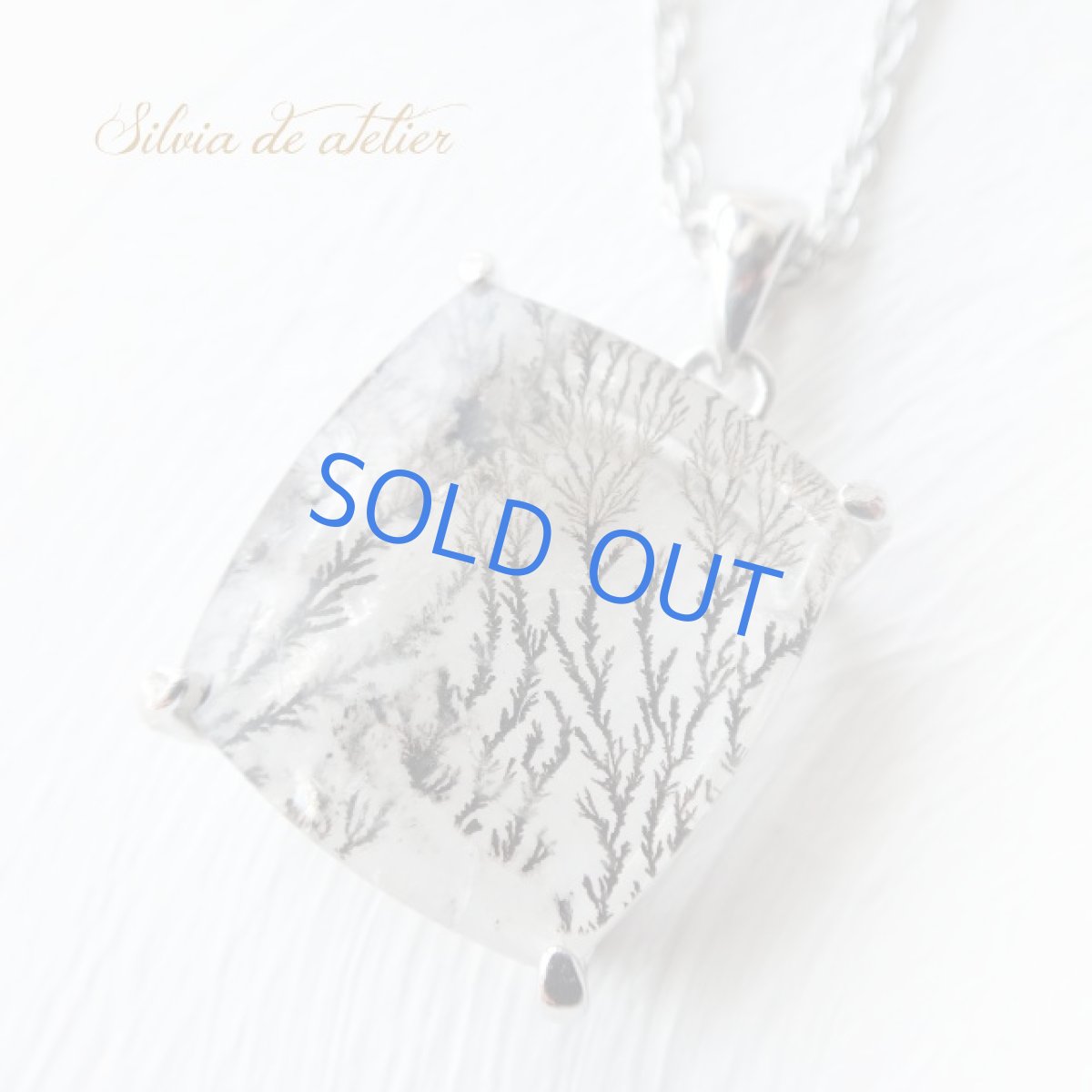 画像3: 希少♪デンドライトインクォーツ　MIST　シルバーペンダント (3)