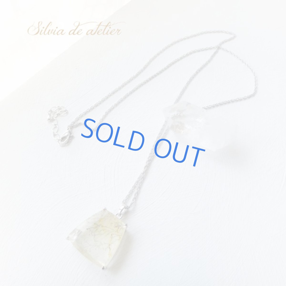 画像5: 希少♪デンドライトインクォーツ　Spring　シルバーペンダント (5)