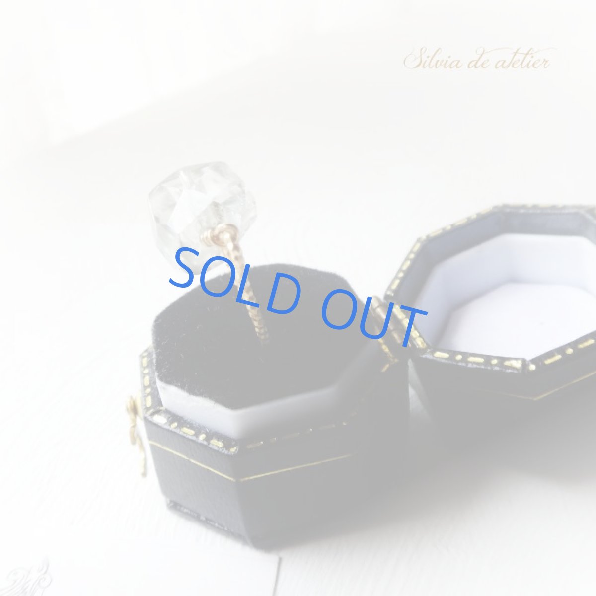 画像5: 宝石質　大粒グリーンアメジスト　タンブル　真鍮製　U字リング（約8号） (5)