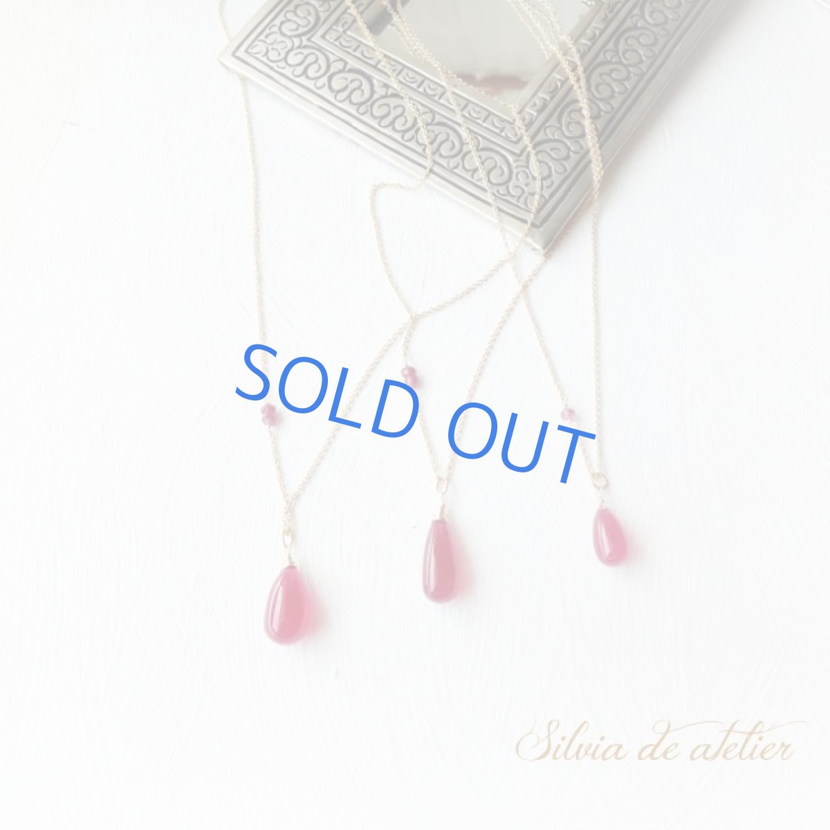 画像5: AAAA　Lサイズ　スムースドロップ　一粒　14kgfネックレス (5)