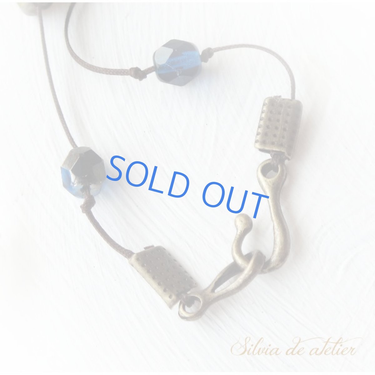 画像5: １点もの　イエローチェコガラス　グレームーンストーン　ブラウンビーズコード　エアリー　ロングネックレス (5)