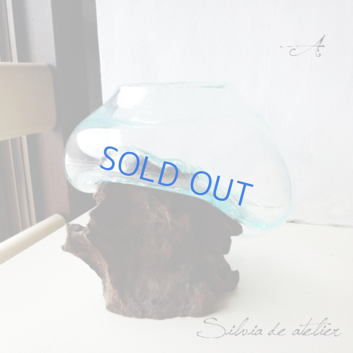 画像3: ＜浄化用・A＞LL粒高品質クリスタルチップ付き　流木ガラスセット　テラリウムポット (3)