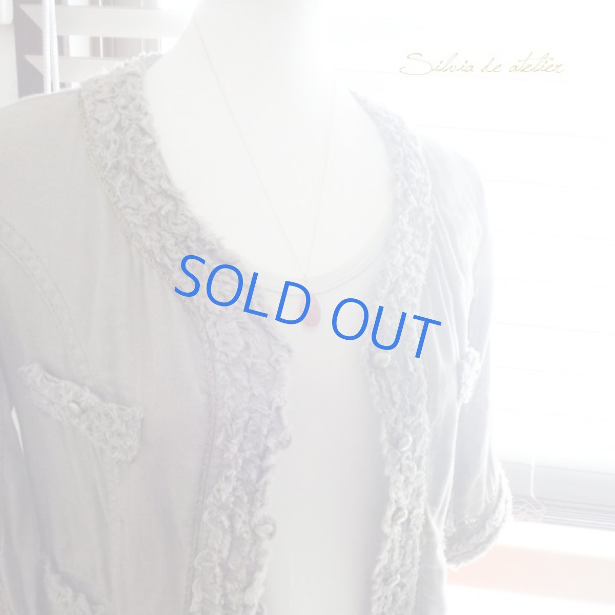 画像6: ＜１点もの・C＞　超大粒　AAA　ペルー産インカローズ　カットペアシェイプ　５０センチ14kgfネックレス (6)