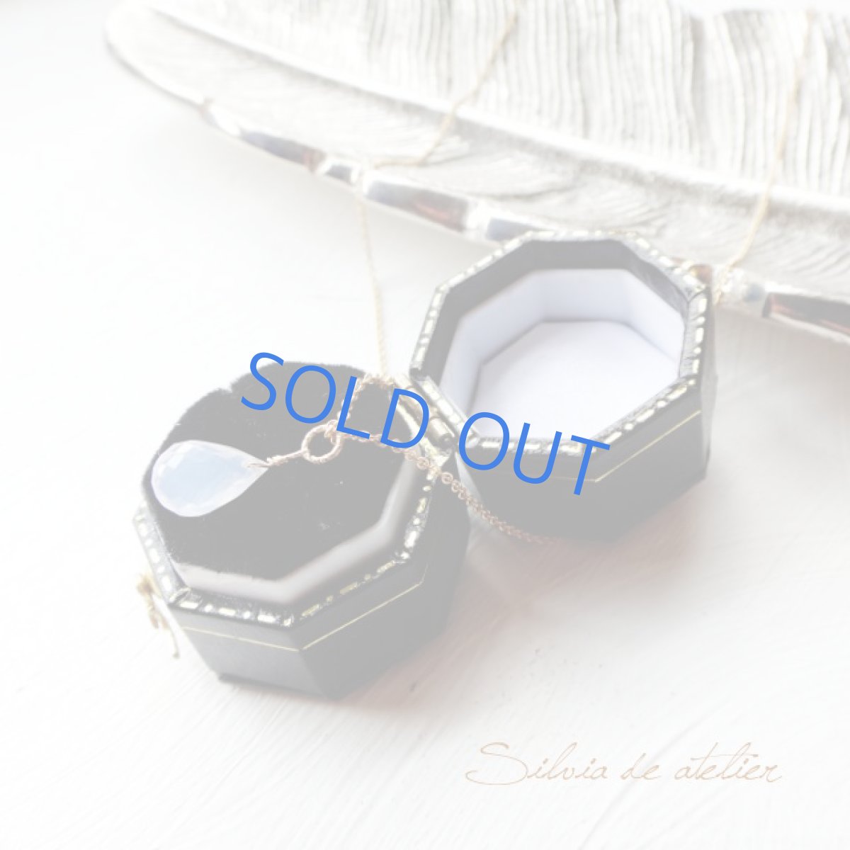 画像4: AAA レアストーン スコロライト(ラベンダークォーツ) ブリオレットドロップ 一粒 14kgfネックレス (4)