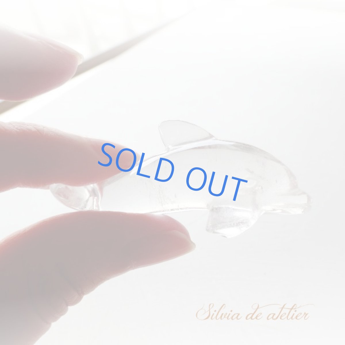 画像6: ＜１点もの＞浄化用　クリスタル　ドルフィン (6)