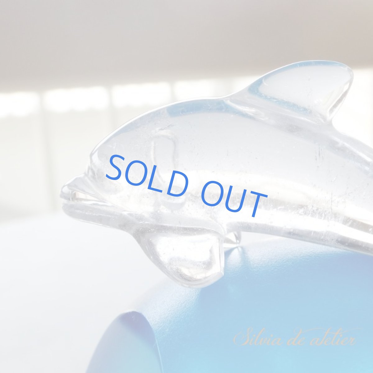 画像3: ＜１点もの＞浄化用　クリスタル　ドルフィン (3)