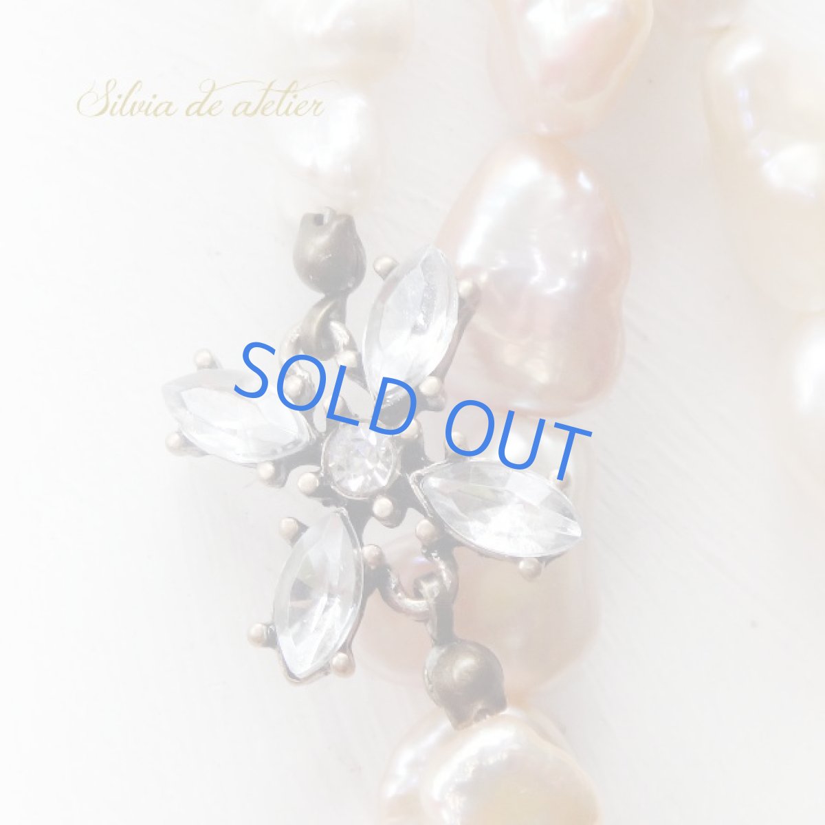 画像4:  バロック大粒ピンク淡水パール　スーパーロングネックレス　約160cm (4)