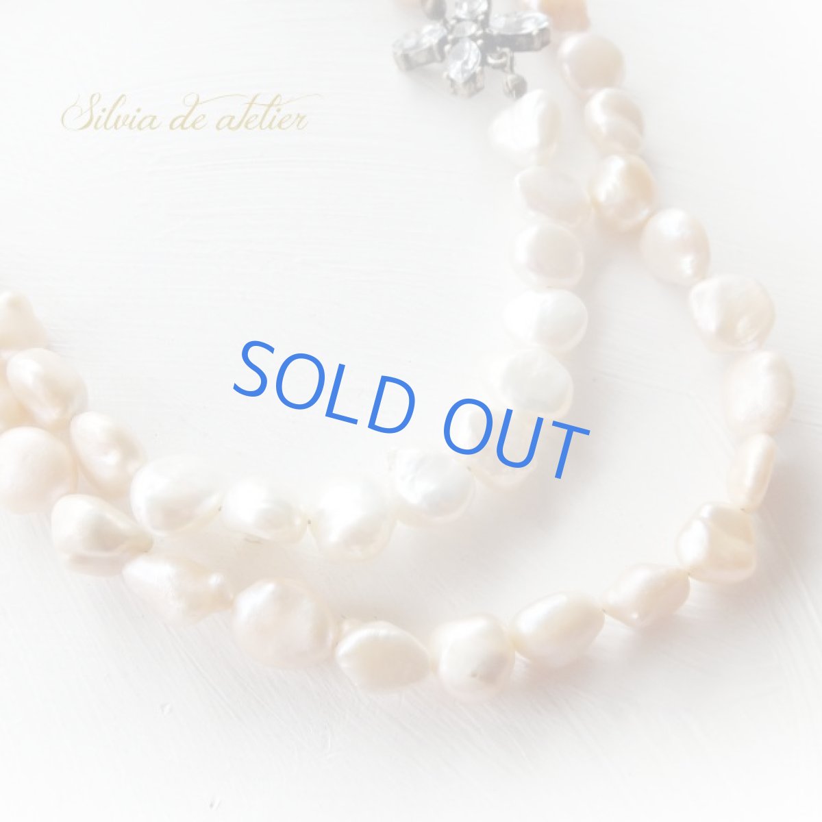 画像4: ＜残り１＞バロック大粒ピンク淡水パール　ロングネックレス　 (4)