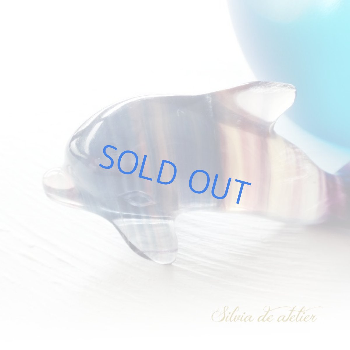 画像2: ＜１点もの＞浄化用　フローライト　ドルフィン　F (2)