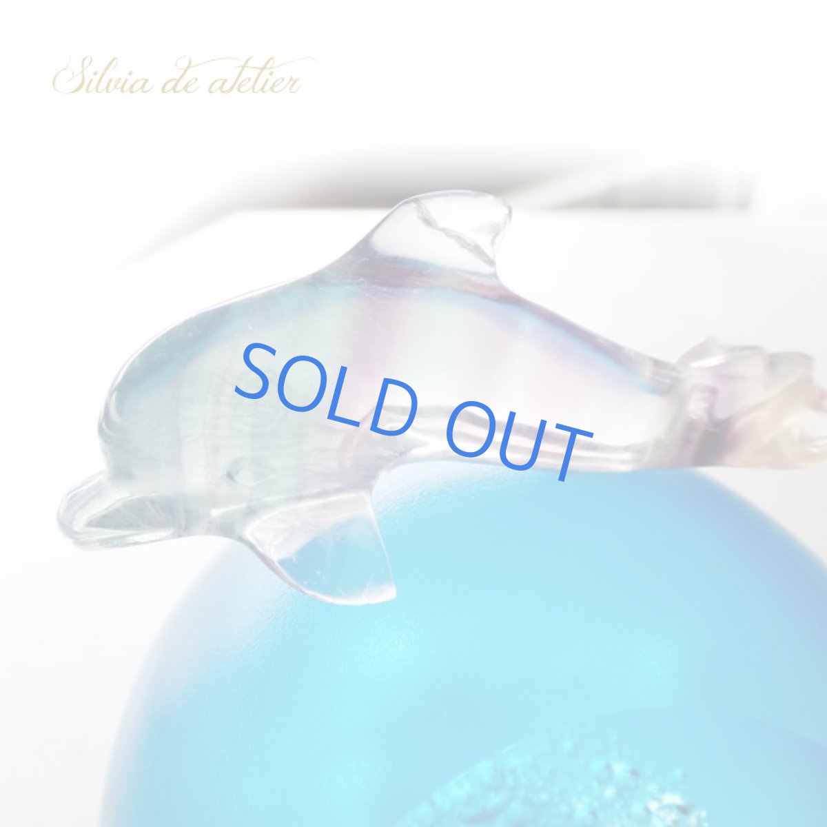 画像2: ＜１点もの＞浄化用　フローライト　ドルフィン　D (2)