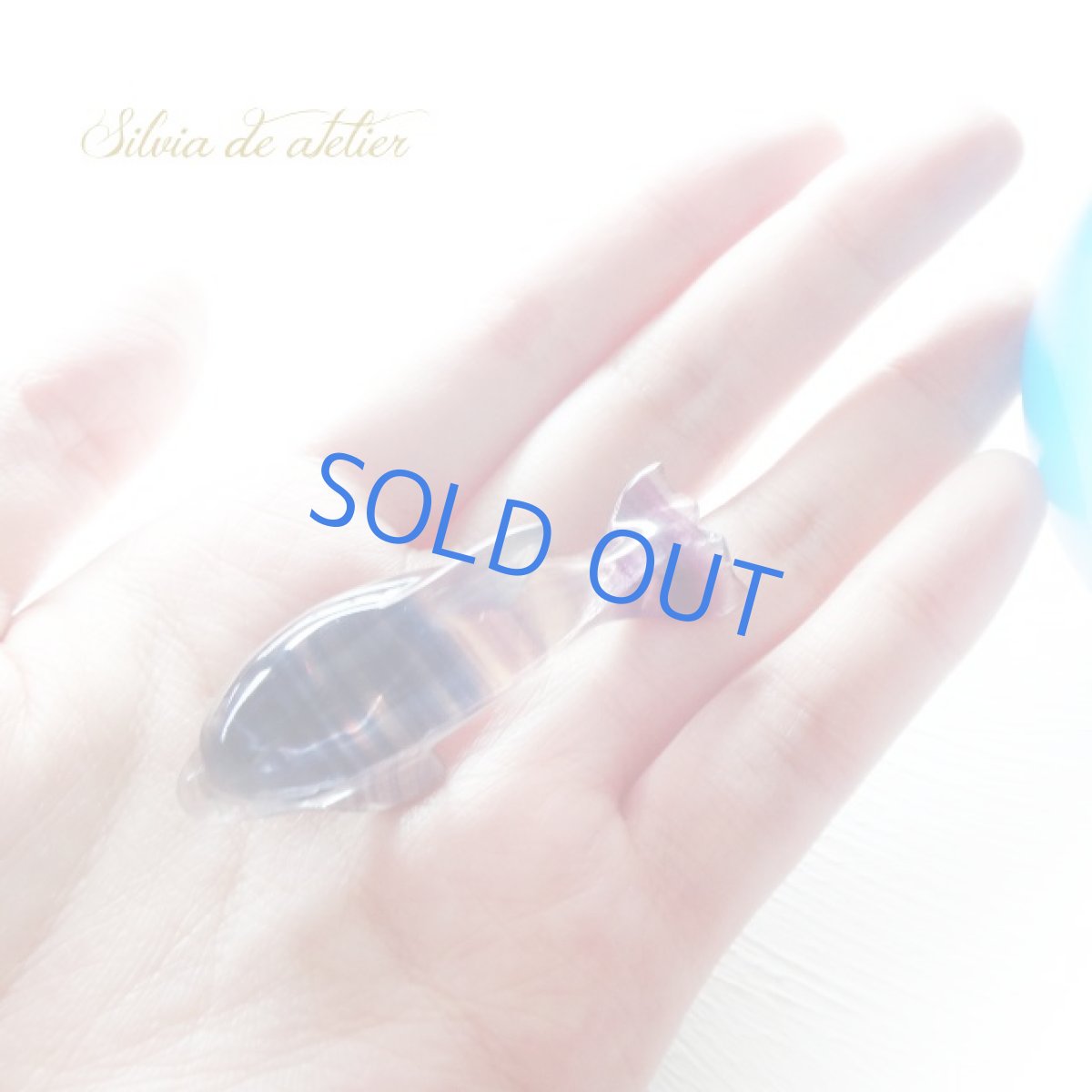 画像6: ＜１点もの＞浄化用　フローライト　ドルフィン　F (6)