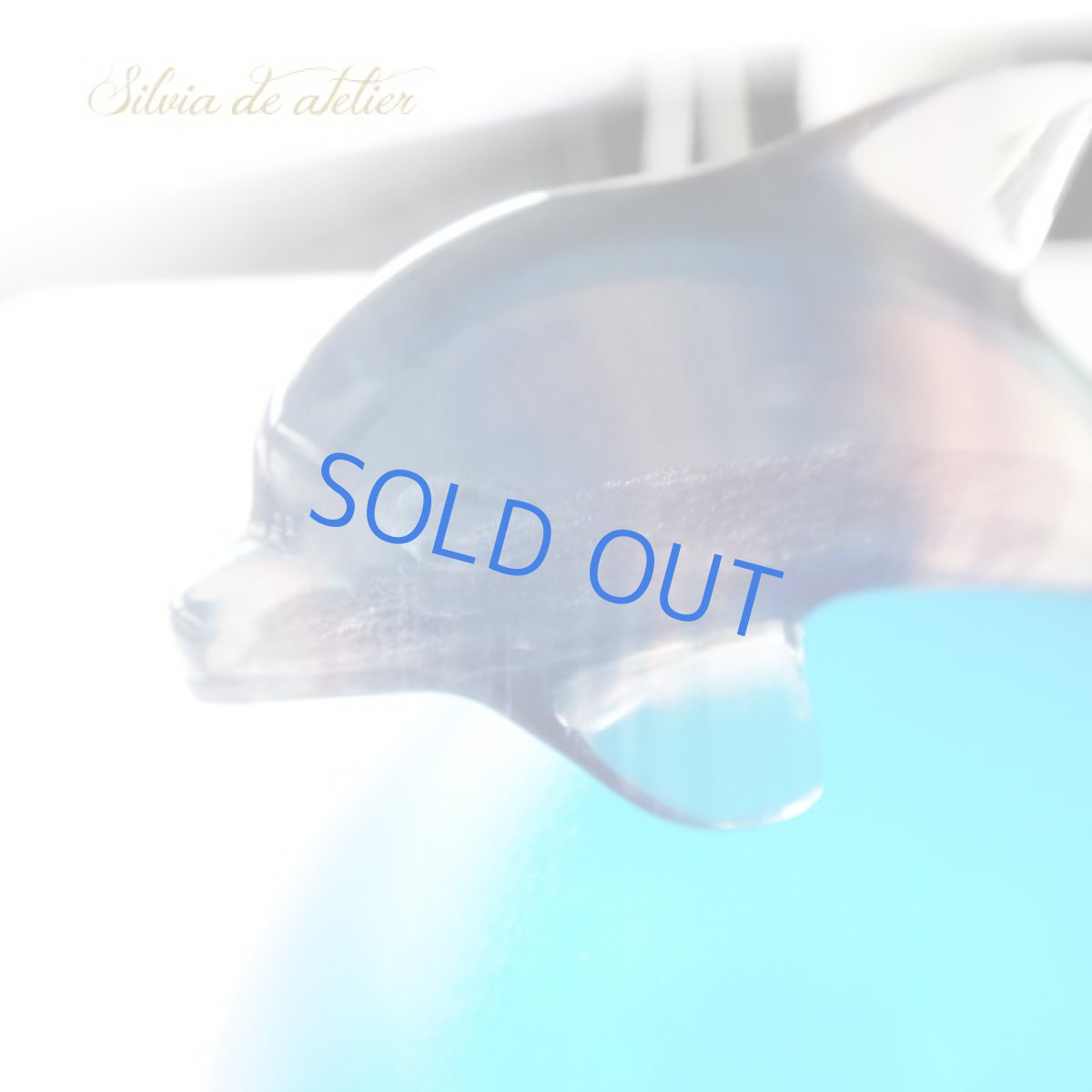 画像2: ＜１点もの＞浄化用　フローライト　ドルフィン　E (2)