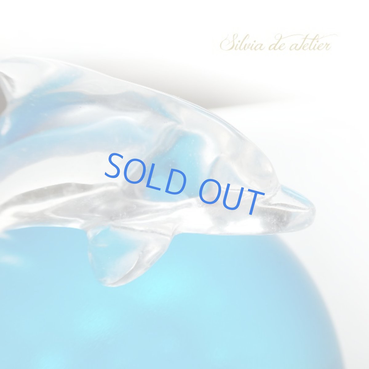 画像4: ＜限定数のみ＞浄化用　クリスタル　ドルフィン　（ドルフィンキック）Lサイズ　 (4)