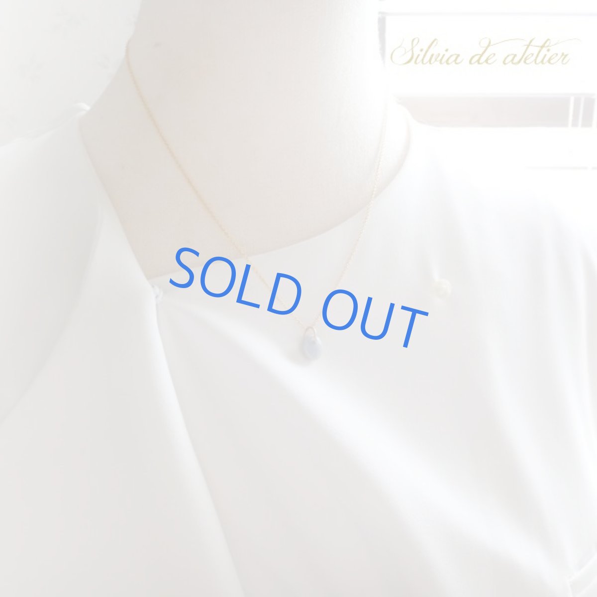 画像8: <訳あり・ライトグレー＞１点もの　オーストラリア産　ブラック　オパール　タブレット　14kgfネックレス (8)