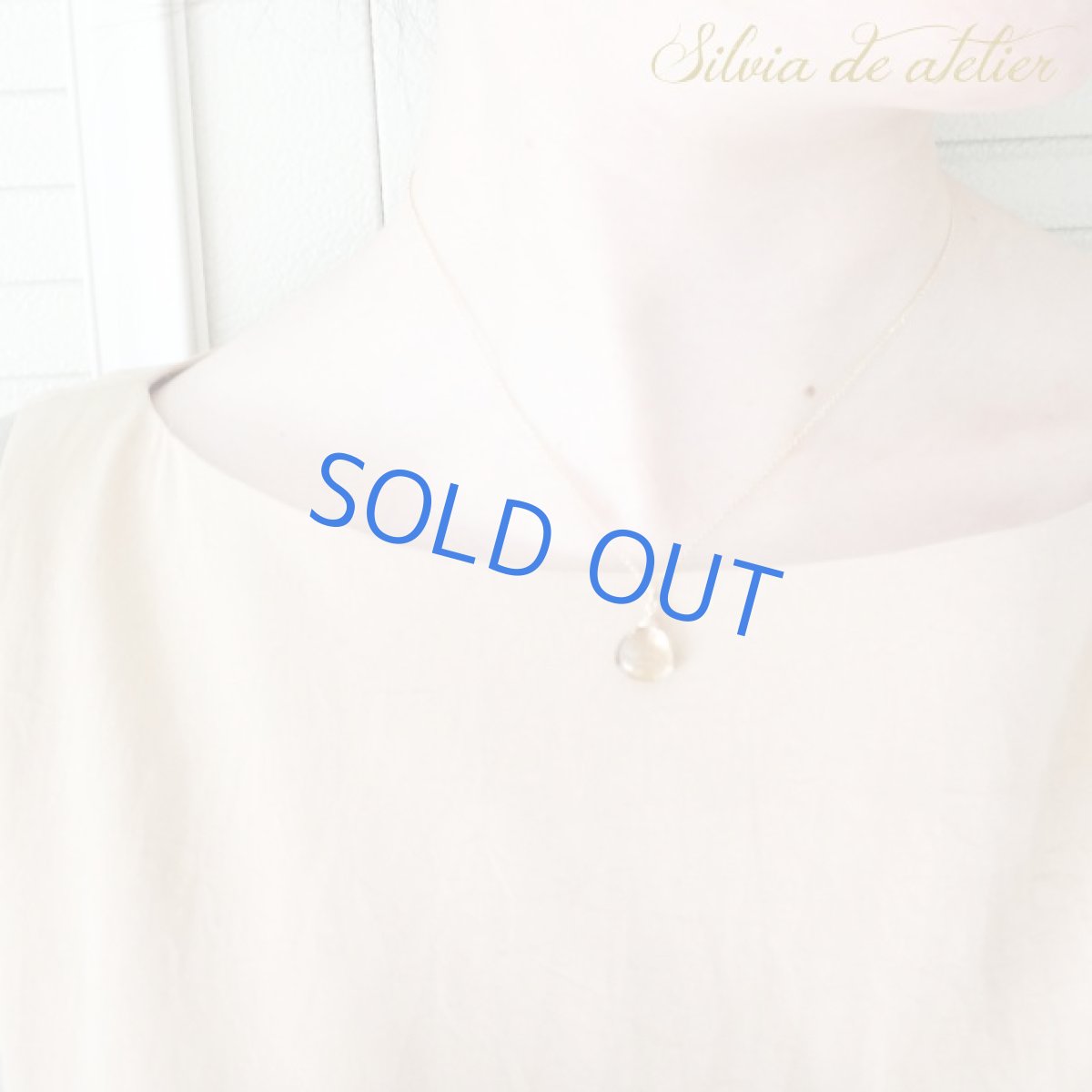 画像2: 大粒　シャンパーニュシトリン　マロンドロップ　14kgfネックレス (2)