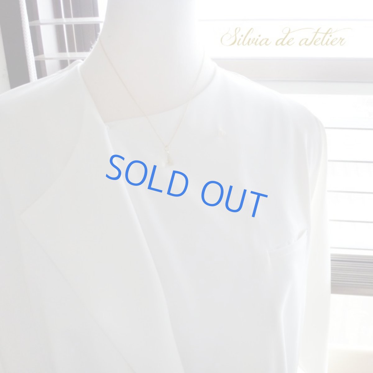 画像7: ＜１点もの・Lサイズ＞扇形　レモンクォーツ　一粒ネックレス (7)