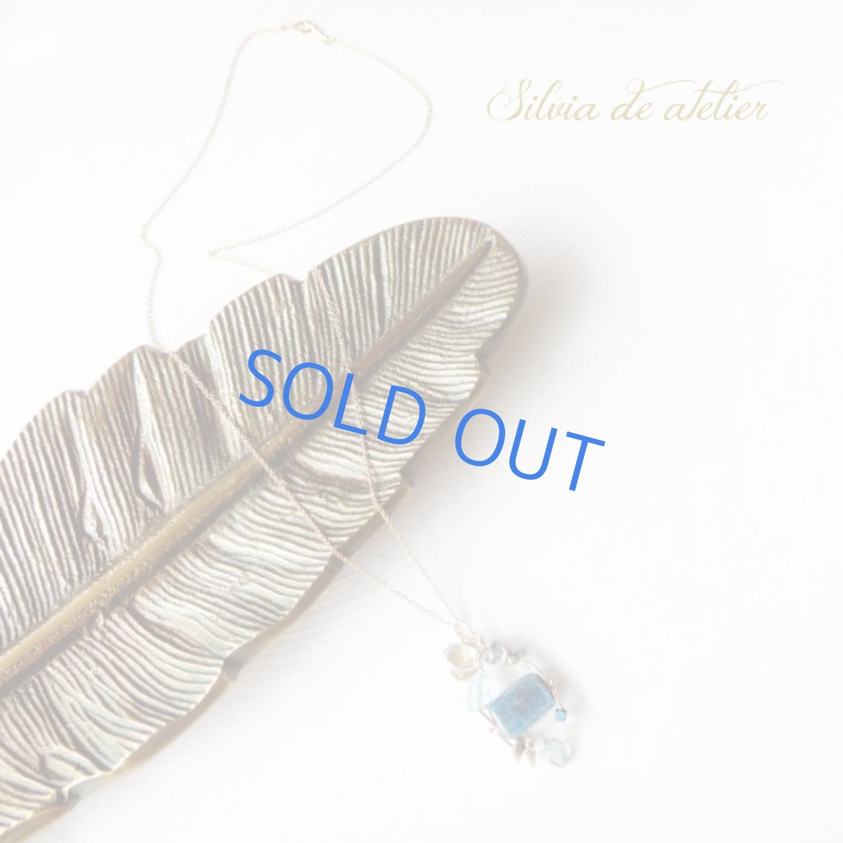 画像4: ＜1点もの＞ケニア産ディープブルーカイヤナイト　エスニックデザイン　14kgf　ロング　ネックレス (4)