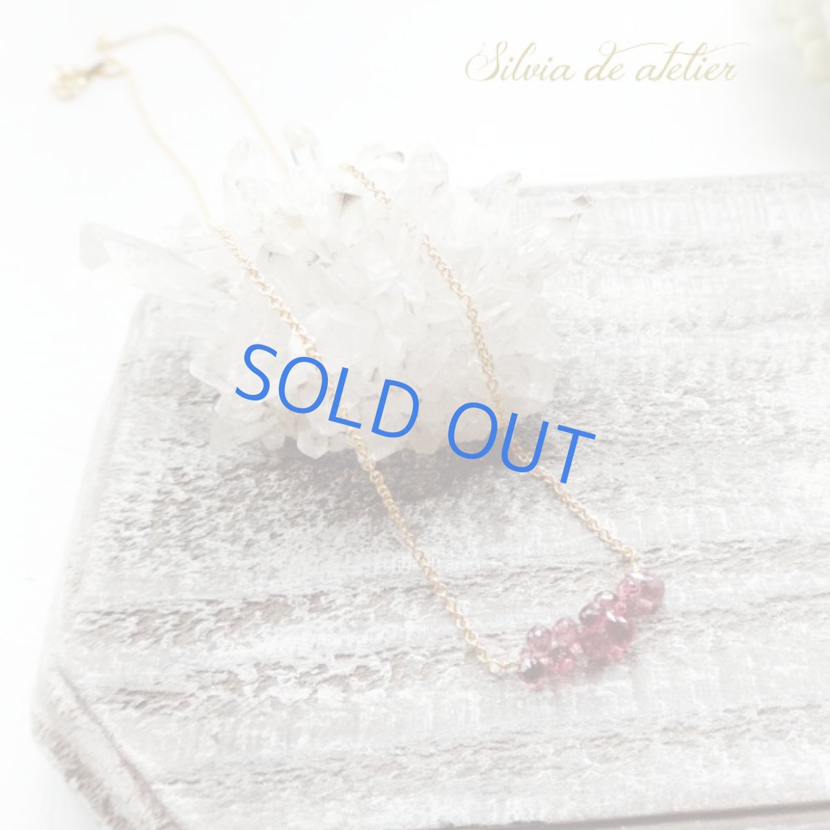 画像4: 半額SALE　残り３　AAA宝石質　レッドサファイア（パパラチアサファイア）　10粒ライン　サージカルステンレスネックレス (4)