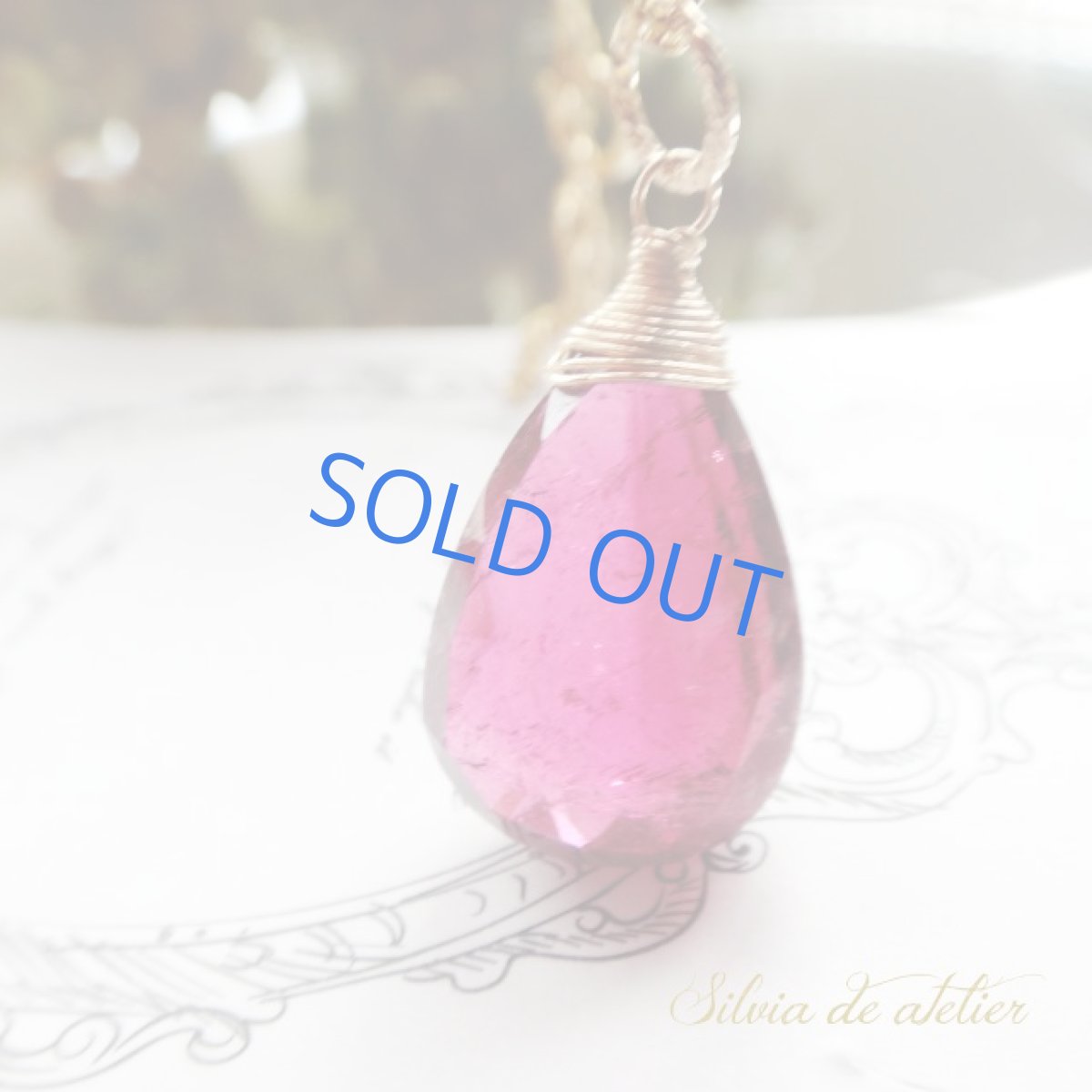 画像3: ◇　T・C様専用カート　◇超大粒　ルべライト（ピンクトルマリン）　アシンメトリー　約50cm14kgfネックレス (3)