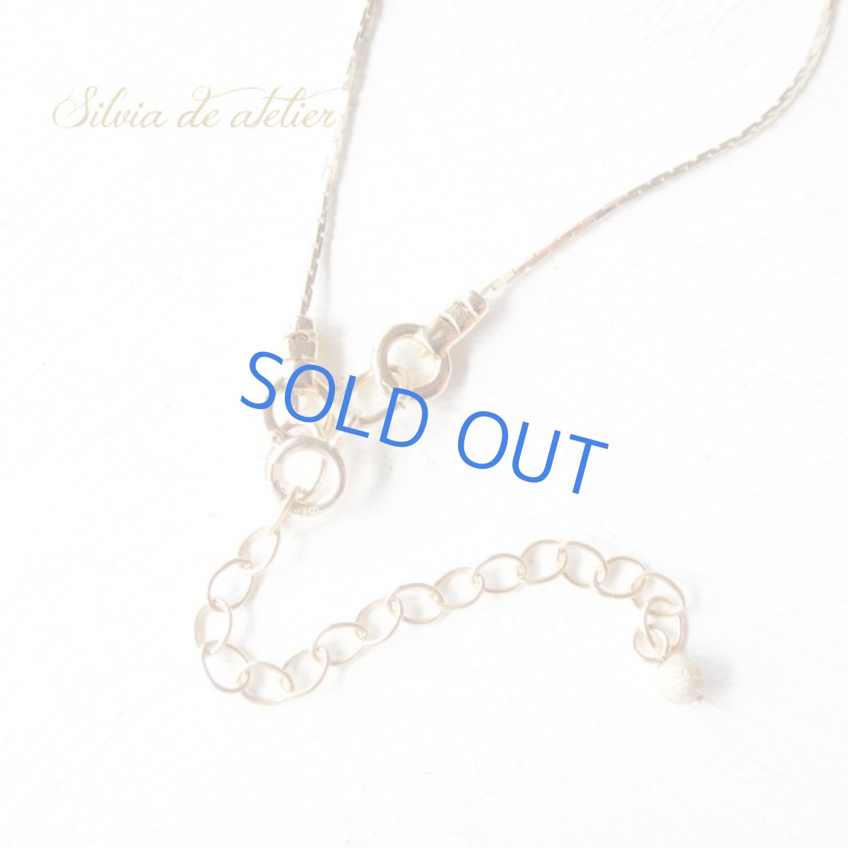 画像5: ＜1点もの＞スモーキークォーツ&ガーネット　チェーンチャーム　ストリングスチェーン　ロング　ネックレス (5)