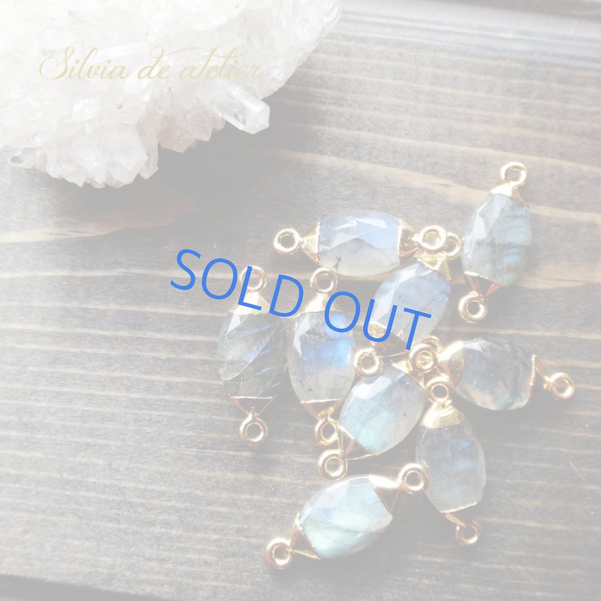 画像5: 【残り2・訳あり・SALE】　ラブラドライト　マーキス　ブランコ　約50cm　14kgfネックレス (5)