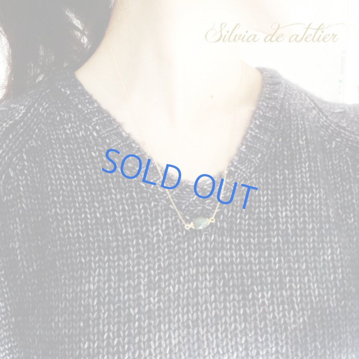 画像8: 【残り2・訳あり・SALE】　ラブラドライト　マーキス　ブランコ　約50cm　14kgfネックレス (8)