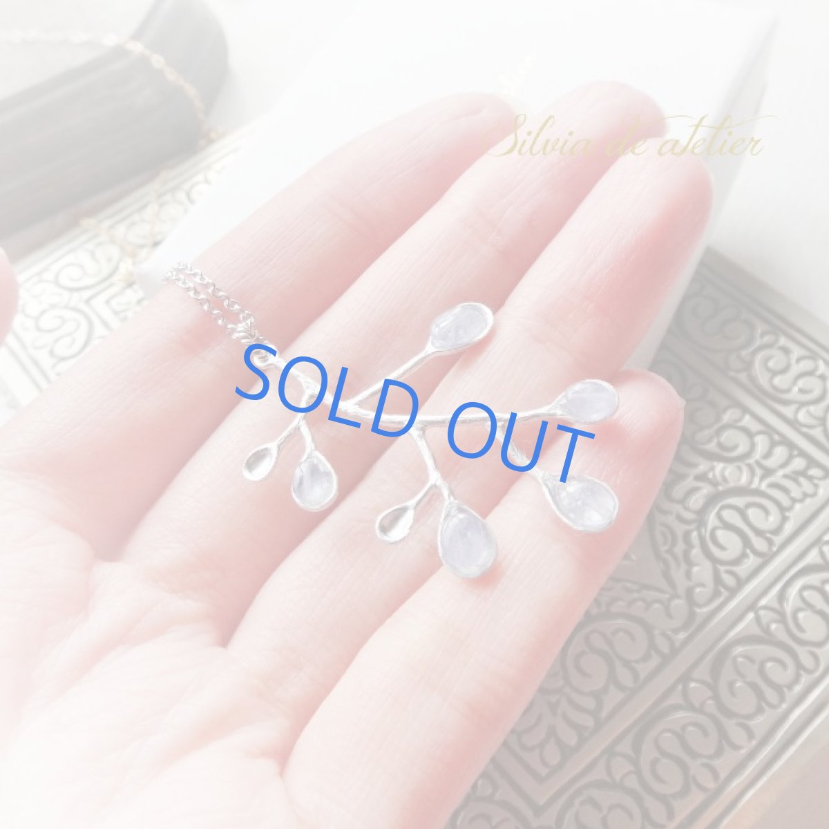 画像10: ガーネット 木の実チャーム 14kgfネックレス約50cm (10)