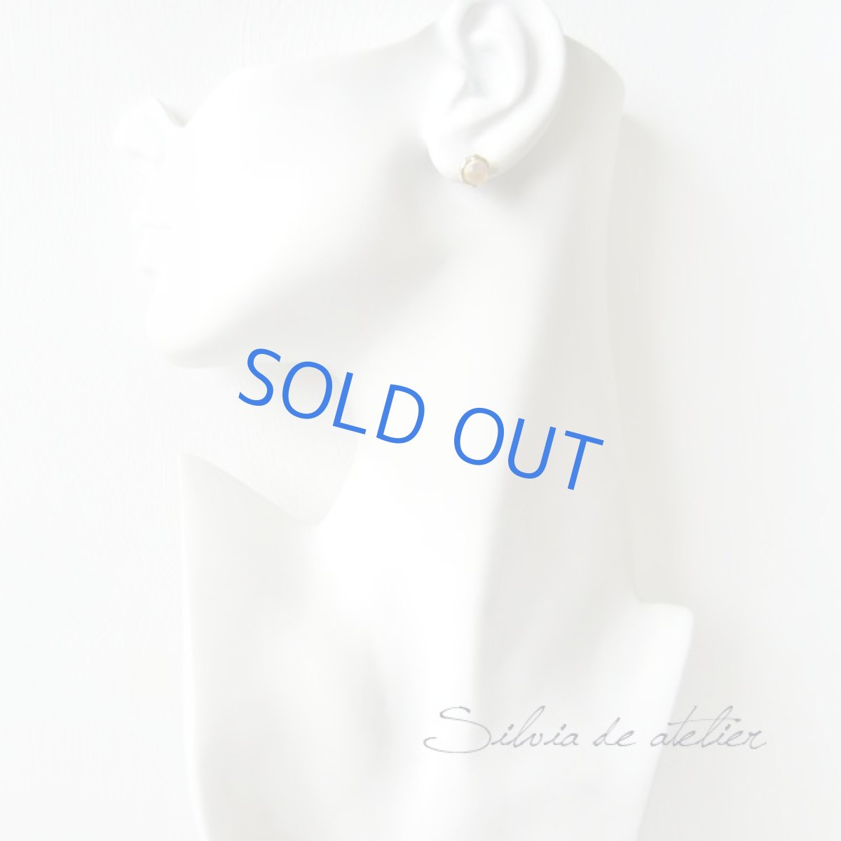 画像10: 在庫僅少　レインボームーンストーン　プチカボション　14ｋｇｆスタッドピアス (10)