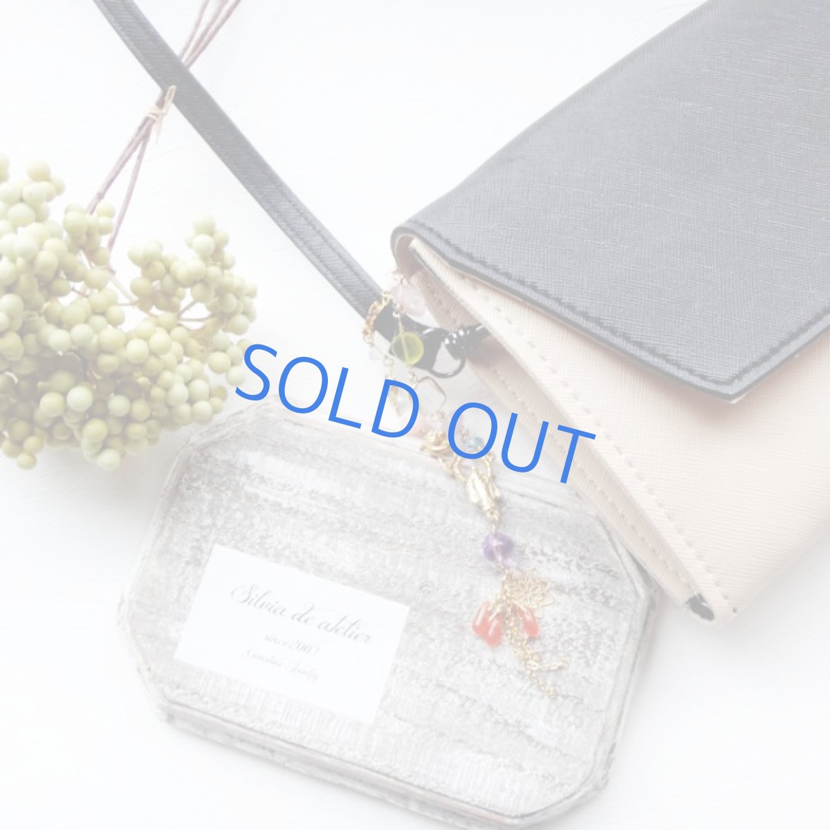 画像3: カラーパーツ　ロザリオ＆バッグチャーム　ゴールドメッキブレスレット (3)